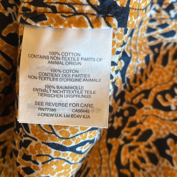 Jcrew X Drake’s London giraffe top - Picture 5 of 5